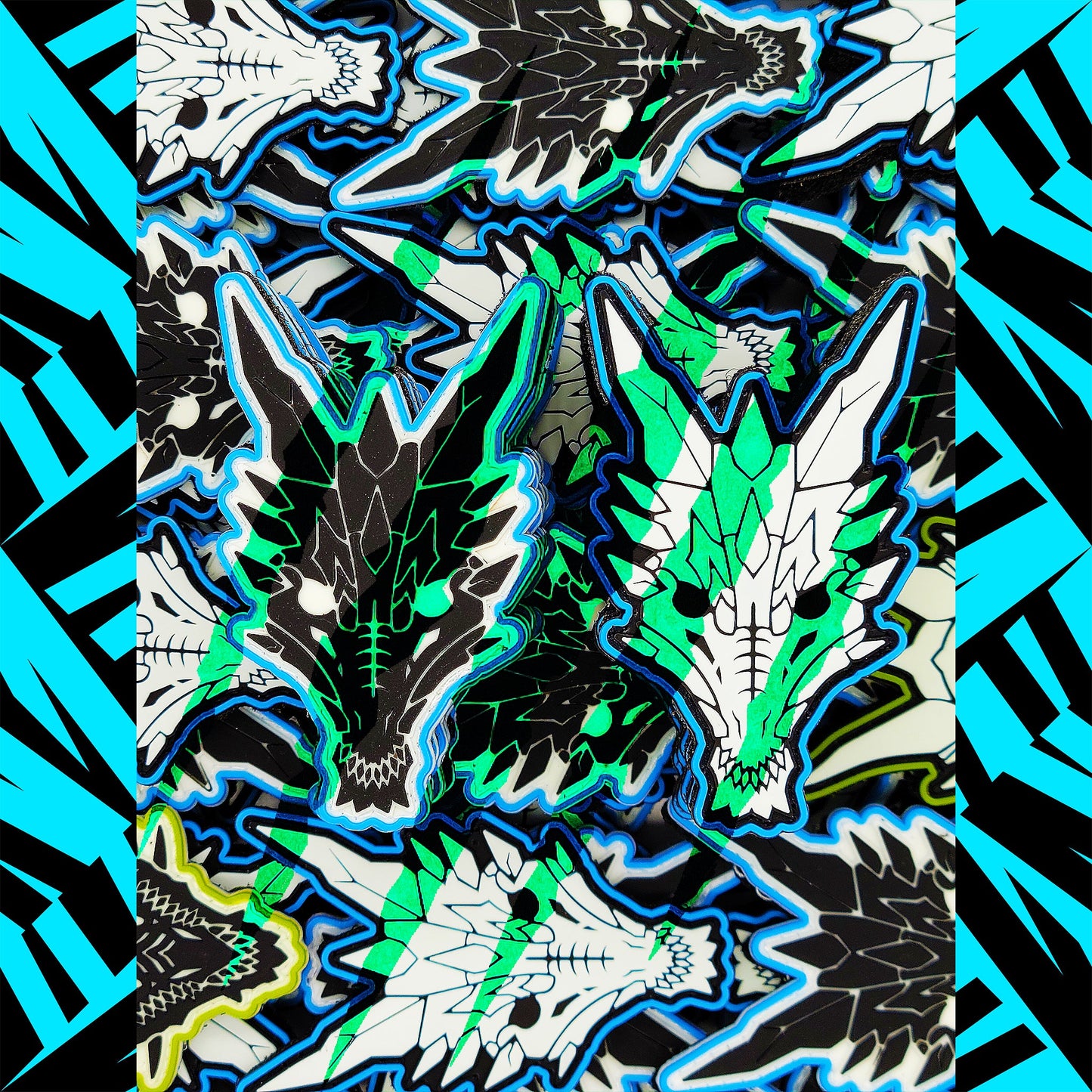 Frost Dragon Token Set