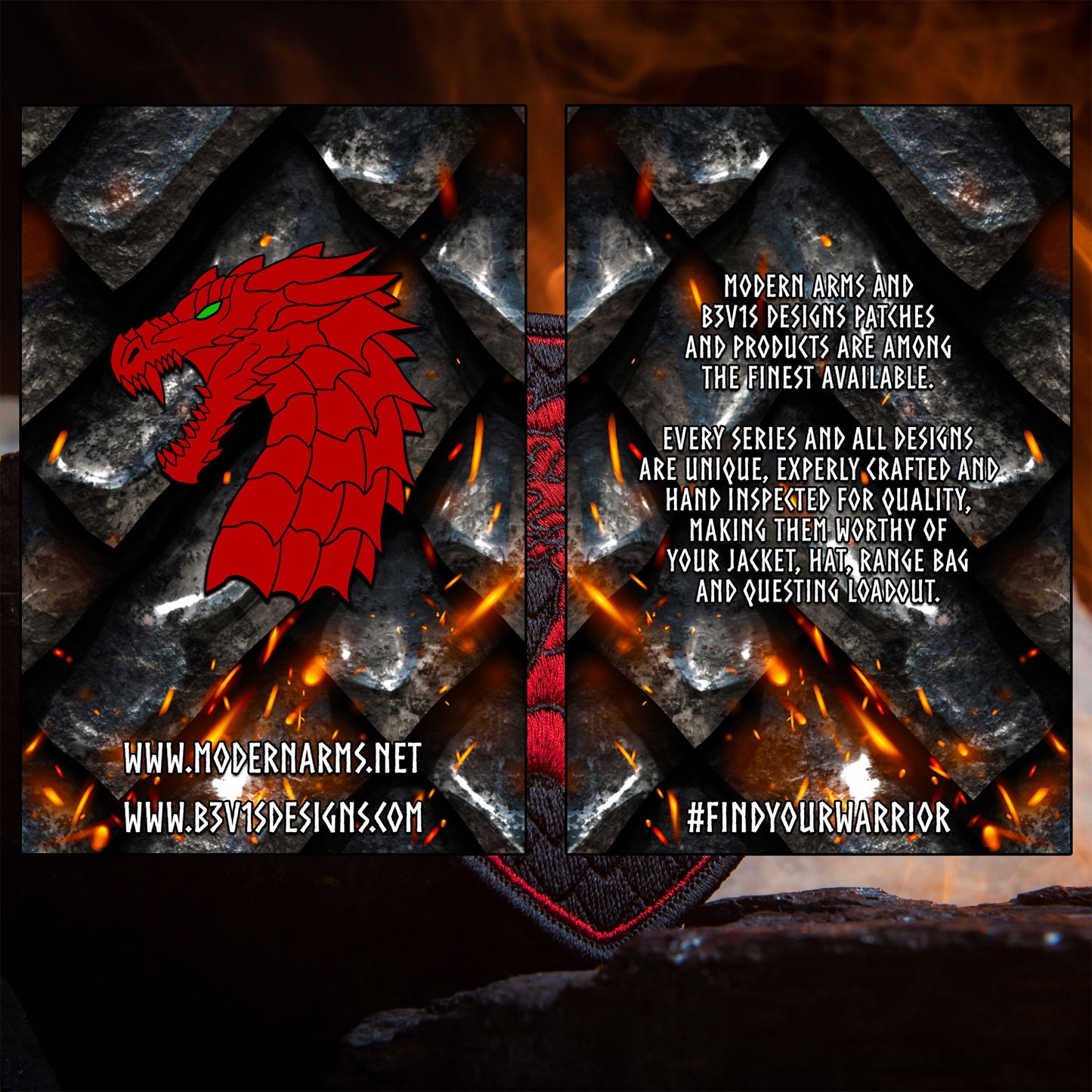 Quilted Blood Dragon (B3V1S X MA #2)